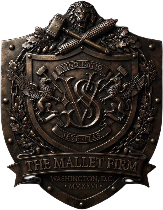 The Mallet Firm crest